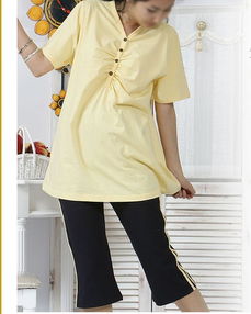 生活艺术家 日韩时尚孕妇装与哺乳装，孕期穿搭新主张